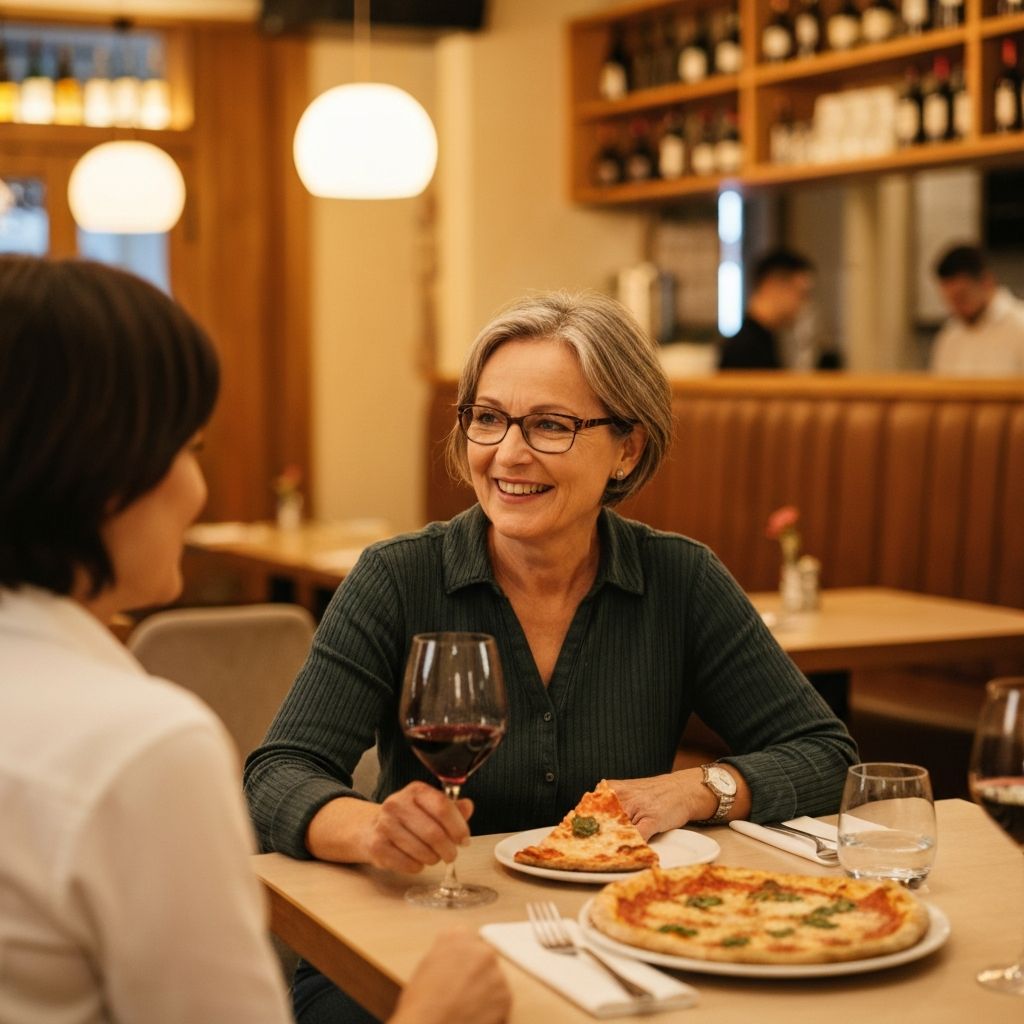 Restaurangbesök eller café